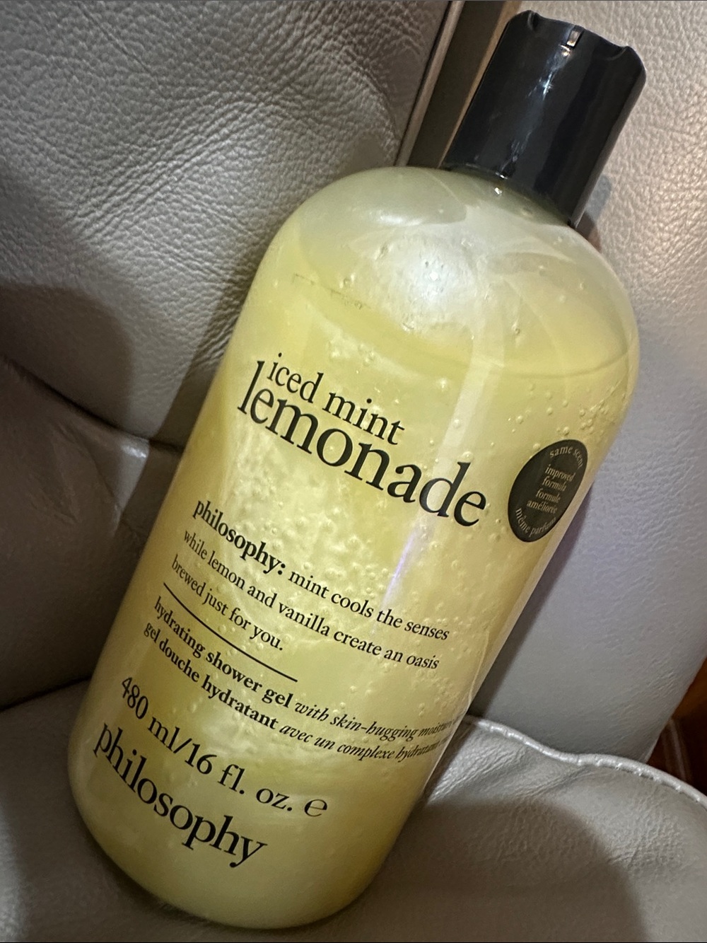 philosophy iced mint lemonade Hydrating Shower Gel - 16oz